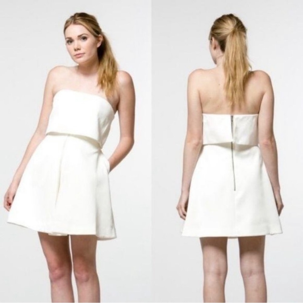 Keepsake Keep Watch Mini Dress - Ivory